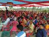  प्रधानमन्त्री रोजगार कार्यक्रम अन्तर्गत हरिवन नगरपालिकामा ४२२ लाई रोजगारीको शुभारम्भ गर्नु हुँदै हरिवन नगरपालिकाका प्रमुख/मेयर गणेश प्रसाई ।