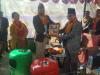 फोहर ब्यबस्थापनको लागि हरिवन न .पा. लाई कन्टेनर हस्तान्तरण कार्यक्रम ।